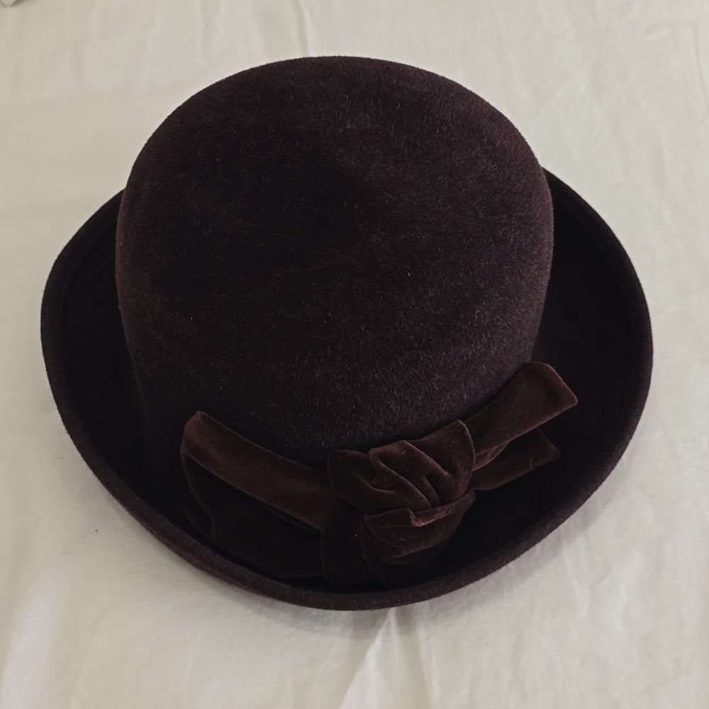 MAYSER MILZ Vintage Purple Felt Fedora